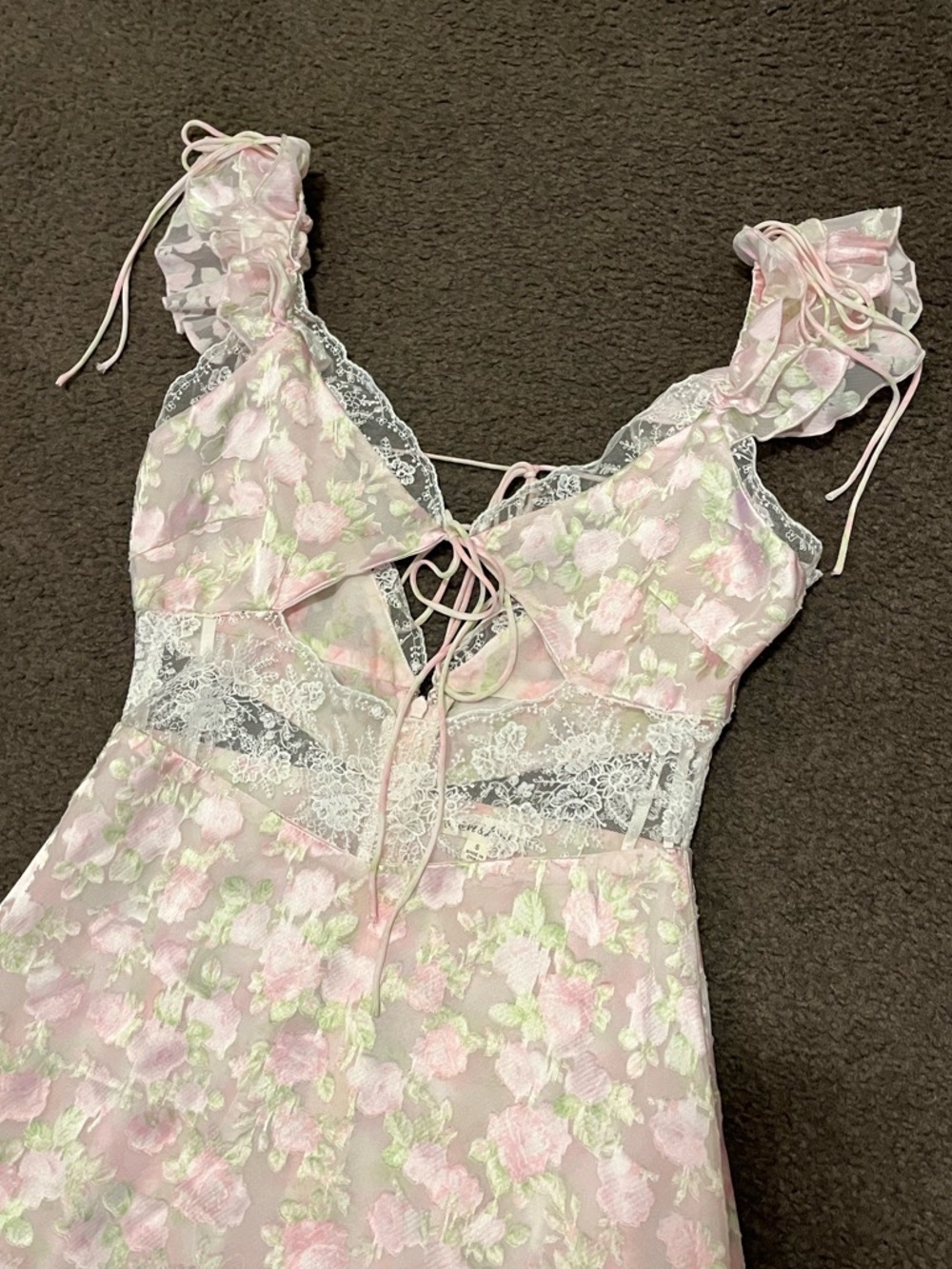 For Love & Lemons Estelle Maxi Dress - Picture 10 of 10